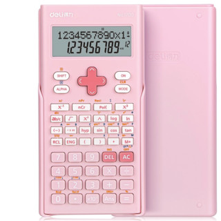 deli 得力 时尚函数计算机 1700 粉色