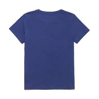 TOMMY HILFIGER 汤米·希尔费格 女士圆领短袖T恤 TP03977T 深蓝色 S