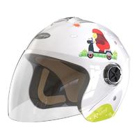 smart4u KH2 小行猩系列 儿童头盔 3C认证款 珠光白 50-55cm