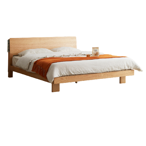 VISAWOOD 维莎原木 W20088 夜灯实木床