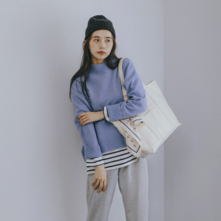 uniqlo 优衣库 女装souffleyarn半高领针织衫 439156