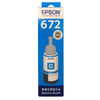 EPSON 爱普生 672系列 T6722 打印机墨水 70ml 青色 单瓶装
