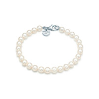 黑卡会员：Tiffany&Co;. 蒂芙尼 女士淡水珍珠手链 22228862