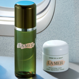 LA MER 海蓝之谜 护肤套装 (经典精华面霜15ml+修护精萃液100ml)