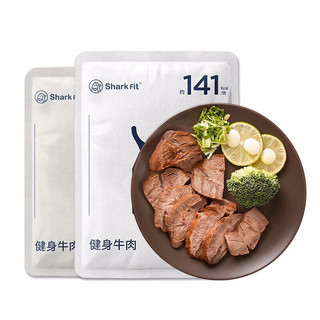 SHARKFIT 鲨鱼菲特 即食牛肉 80g*4