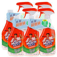 Mr Muscle 威猛先生 浴室清洁剂 500g*4瓶+500g*4瓶补充装