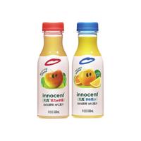 innocent 天真 NFC果汁饮料组合装 2口味 330ml*2瓶（橙汁330ml+苹果汁330ml）