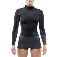 DAKINE MISSION 女子连体冲浪服 DK21W2MLS8 黑色/蓝色