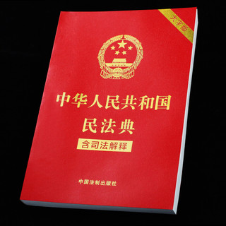 《中华人民共和国民法典·含司法解释》（大字版）