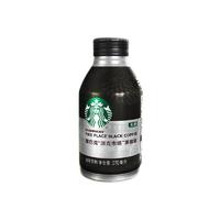 STARBUCKS 星巴克 派克市场 0糖0脂肪 黑咖啡饮料 270ml*4瓶