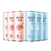 RIO 锐澳 洋酒 鸡尾酒 预调酒 乳酸菌 白桃味330ml