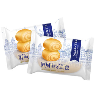 达利园 紫米面包 1kg 礼盒装