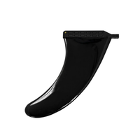 BOARDWORKS 通用尾鳍 848201015085 黑白色 23cm