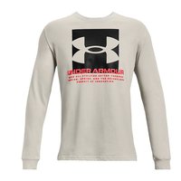 UNDER ARMOUR 安德玛 Boxed 男子运动T恤 1361691-110 白色 L