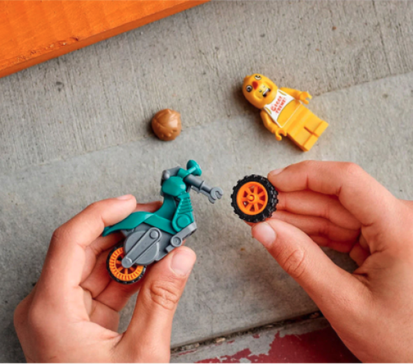 lego乐高城市系列60310特技摩托车