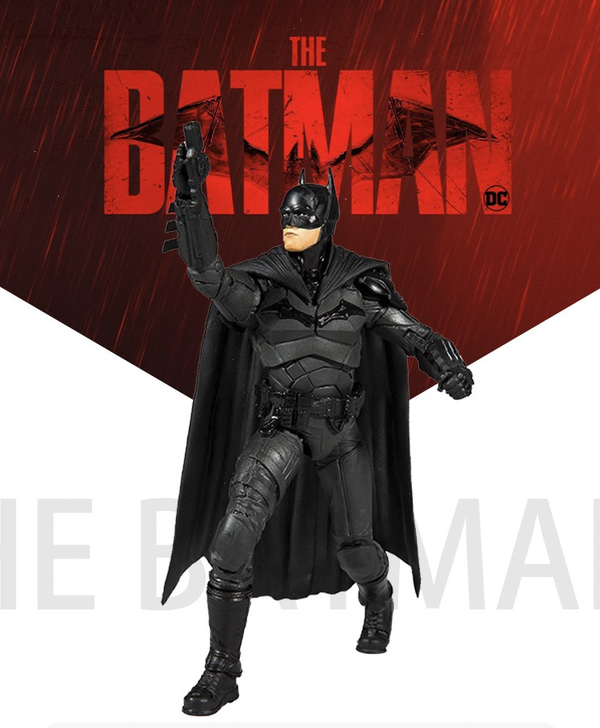 McFARLANE TOYS DC系列 新蝙蝠侠2022 电影人偶