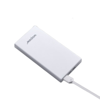 wopow 沃品 PD10Q 移动电源 白色 10000mAh Type-C/Micro-B 3A双向快充