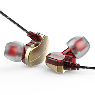 WRZ X6 入耳式有线耳机 香槟金 3.5mm