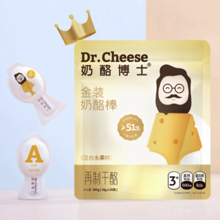 dr.cheese 奶酪博士 金装奶酪棒 混合水果味 360g