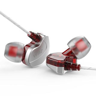 WRZ X6 升级版 入耳式有线耳机 星光银 3.5mm