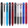 日本ZEBRA斑马J3J2三色按动中性笔多功能笔彩色记笔记的多色笔签字笔红蓝黑三合一学生水笔0.5办公手帐签字笔
