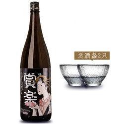 内藤酒造 日本赏乐原瓶进口清酒烧酒洋酒 赏乐上撰清酒 1.8L 单瓶