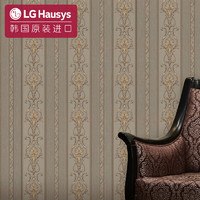 LG Hausys LG原装进口壁纸 1005-4哥特竖条纹-赭石金