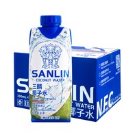 88VIP：SANLIN 三麟 NFC椰青果汁 330ml*12瓶整箱