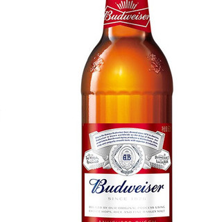 Budweiser 百威 经典醇正啤酒 600ml*12瓶