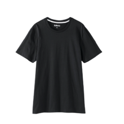 Baleno 班尼路 男女款圆领短袖T恤 88902284 纯黑 XL