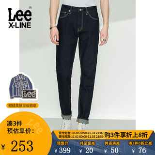 Lee XLINE21秋冬新品舒适男牛仔裤LMB1007312UZ-888-Y 清水洗(31裤长) 32