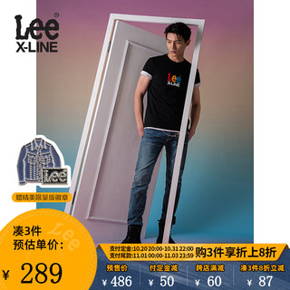 Lee XLINE 21新品705标准蓝色男牛仔裤LMR7053QJ-Y 蓝色 28