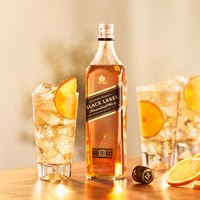 88VIP：尊尼获加 JOHNNIE WALKER 黑方 调和麦芽威士忌 500ml*2