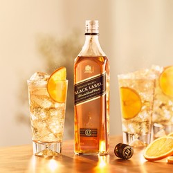 JOHNNIE WALKER 尊尼获加 12年 黑牌 调和 苏格兰威士忌 40%vol 500ml