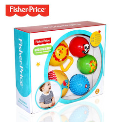 Fisher-Price 费雪 婴儿玩具球套装 F0906训练球五合一套装
