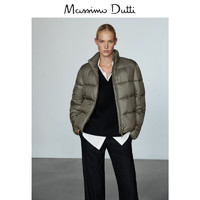 Massimo Dutti 06707602500 高领绗缝女士外套