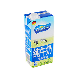 Farmdale 全脂纯牛奶 1L*12盒