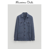 Massimo Dutti 男子亚麻衬衫式外套 02012115400