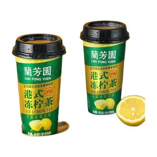 LAN FONG YUEN 兰芳园 港式冻柠茶 400ml*4杯 礼盒装