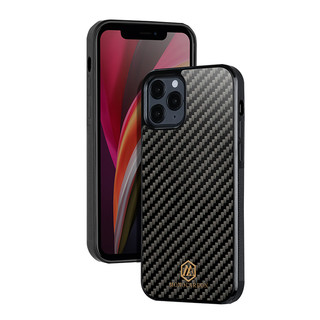 MONOCARBON 墨罗 iPhone 12 Mini 碳纤维手机壳 黑色