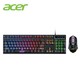 acer 宏碁 键盘 键鼠发光套装 M115星辰版 YKB913