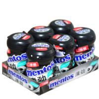 mentos 曼妥思 无糖口香糖 特强薄荷味 56g*6瓶