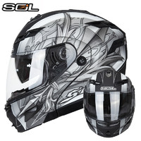 SOL 摩托车头盔 全盔大码4XL