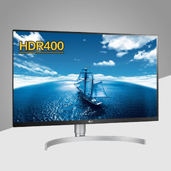 LG 乐金 27UL850 27英寸 IPS 4K显示器 HDR400 Type-C 60W反向充电