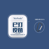 LUPHIE 已打疫苗 AirPods 全系列 透明保护壳