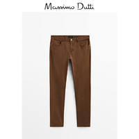 Massimo Dutti 男士休闲修身长裤 00055045707
