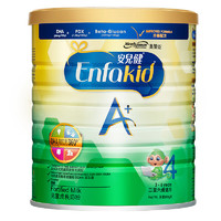 MeadJohnson Nutrition 美赞臣 c儿童奶粉优量DHA 港版安儿健A+ 4段(3-6岁) 900g/罐 分销