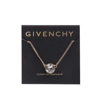 GIVENCHY 纪梵希 金色圆型单钻项链颈链