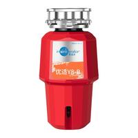insinkerator 爱适易 Y8-B 垃圾处理器 红色