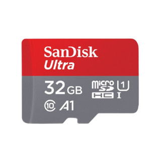 SanDisk 闪迪 QUNC Micro-SD存储卡 32GB (UHS-I、U1、A1)+USB 2.0 读卡器